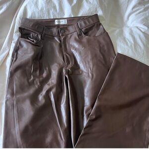 Abercrombie & Fitch leather pants